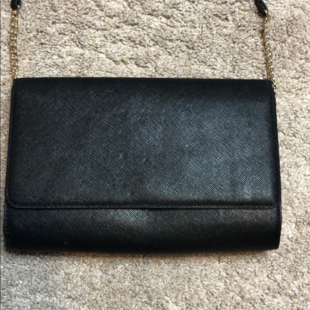 H&M Black Clutch